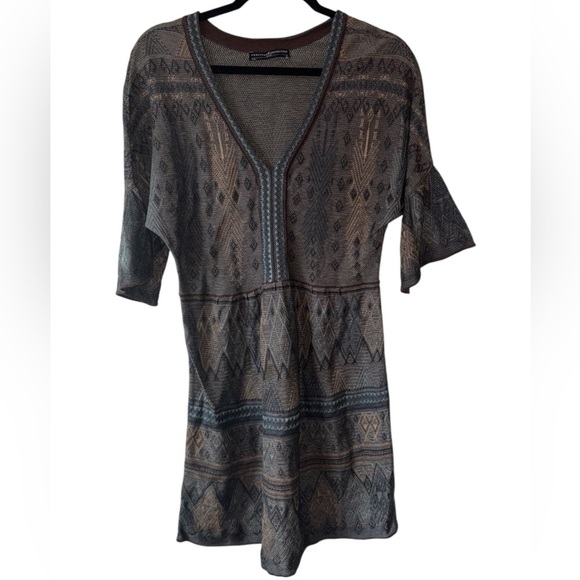 Peruvian Connection Pima Cotton Knit Tunic Medium !! - Picture 2 of 6